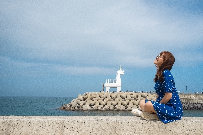 이호테우해변 : 제주도의 랜드마크 말 등대를 볼 수 있는 해변
