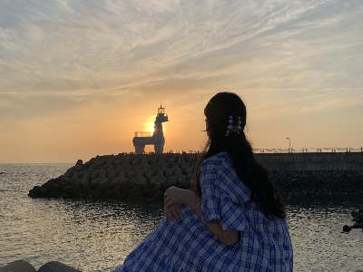 이호테우해변 : 제주도의 랜드마크 말 등대를 볼 수 있는 해변